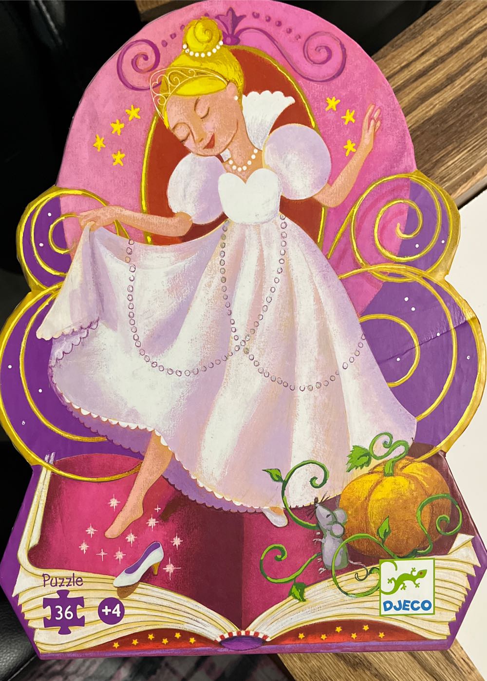 Cinderella Silhouette - Djeco puzzle collectible [Barcode 3070900072329] - Main Image 1