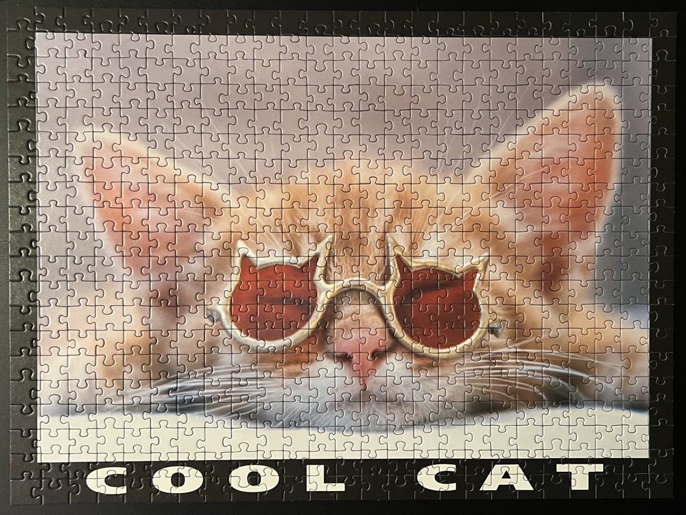 Cool Cat - 249, 9/4/22-SOLD - Ravensburger puzzle collectible [Barcode 4005556142316] - Main Image 2