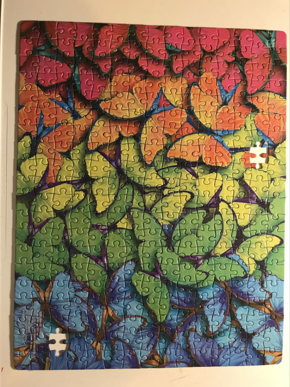 Pattern Of Butterflies - Cardinal puzzle collectible [Barcode 880156852971] - Main Image 1