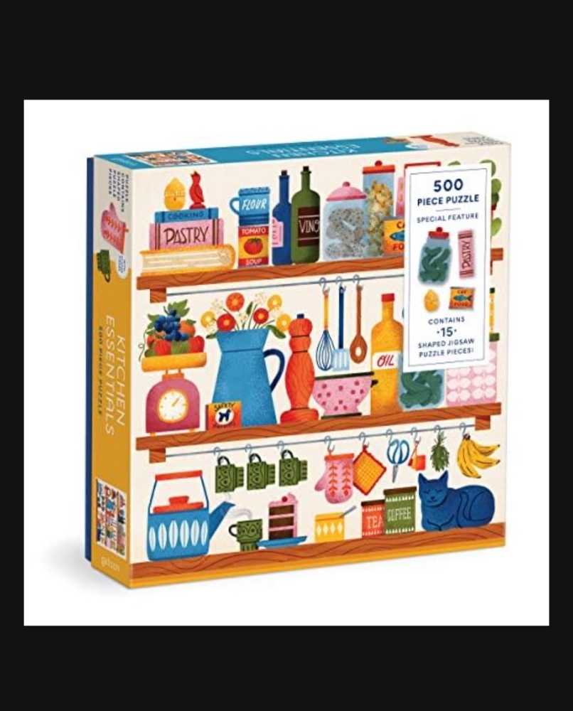 Kitchen Essentials - Galison puzzle collectible [Barcode 9780735374966] - Main Image 4