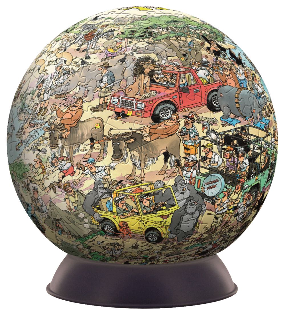 Safari - Puzzle-A-Round - Jumbo puzzle collectible [Barcode 8710126172124] - Main Image 3