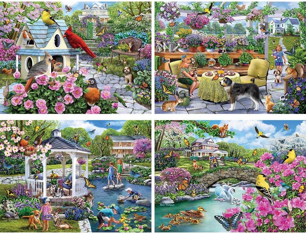 Glorious Gardens 🟦 - Bits & Pieces Puzzle puzzle collectible [Barcode 192949059109] - Main Image 2