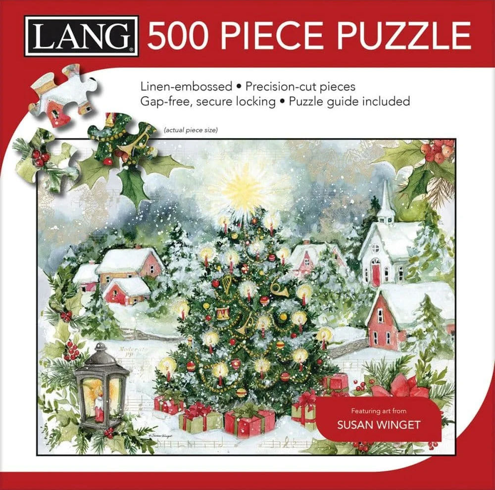 Christmas Tree - Lang Companies puzzle collectible [Barcode 9781469425566] - Main Image 2