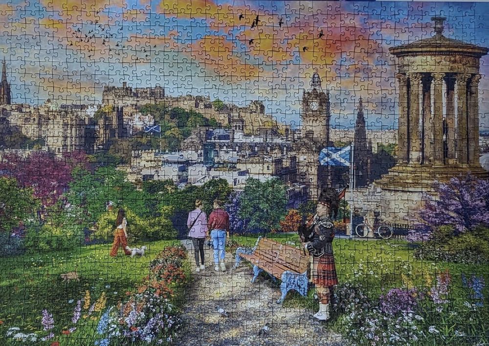 Edinburgh Romance - Ravensburger puzzle collectible [Barcode 4005556173020] - Main Image 3