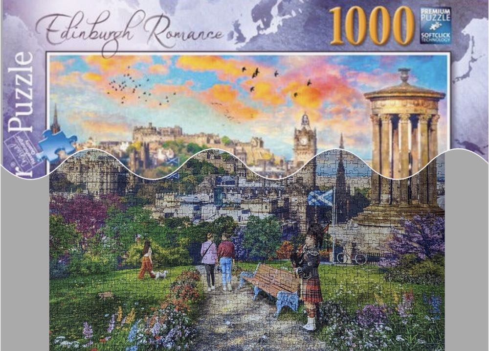 Edinburgh Romance - Ravensburger puzzle collectible [Barcode 4005556173020] - Main Image 4