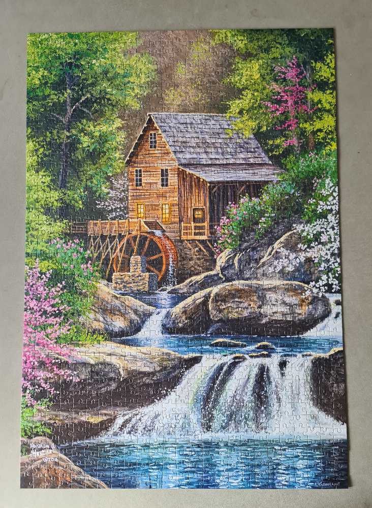 Spring Mill - Castorland puzzle collectible [Barcode 5904438104055] - Main Image 2