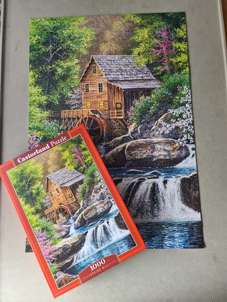 Spring Mill - Castorland puzzle collectible [Barcode 5904438104055] - Main Image 3