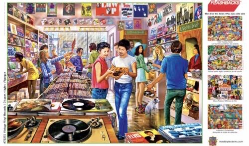 Masterpieces - Vintage Vinyl Records  - MasterPieces puzzle collectible [Barcode 705988722516] - Main Image 2