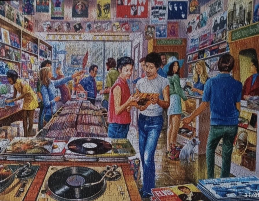 Masterpieces - Vintage Vinyl Records  - MasterPieces puzzle collectible [Barcode 705988722516] - Main Image 3