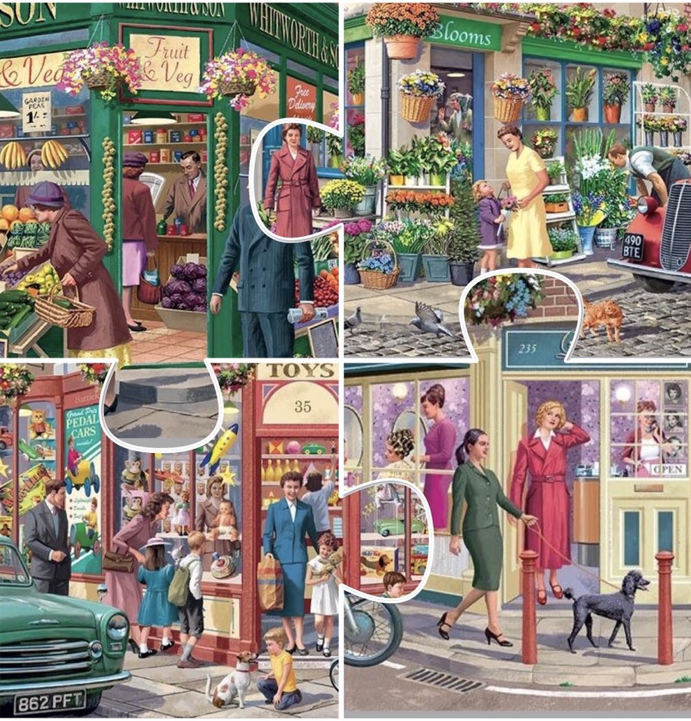 Corner Shops - Falcon de luxe puzzle collectible [Barcode 8710126113295] - Main Image 2