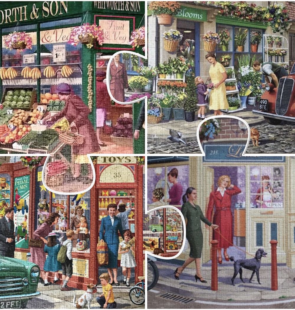 Corner Shops - Falcon de luxe puzzle collectible [Barcode 8710126113295] - Main Image 3