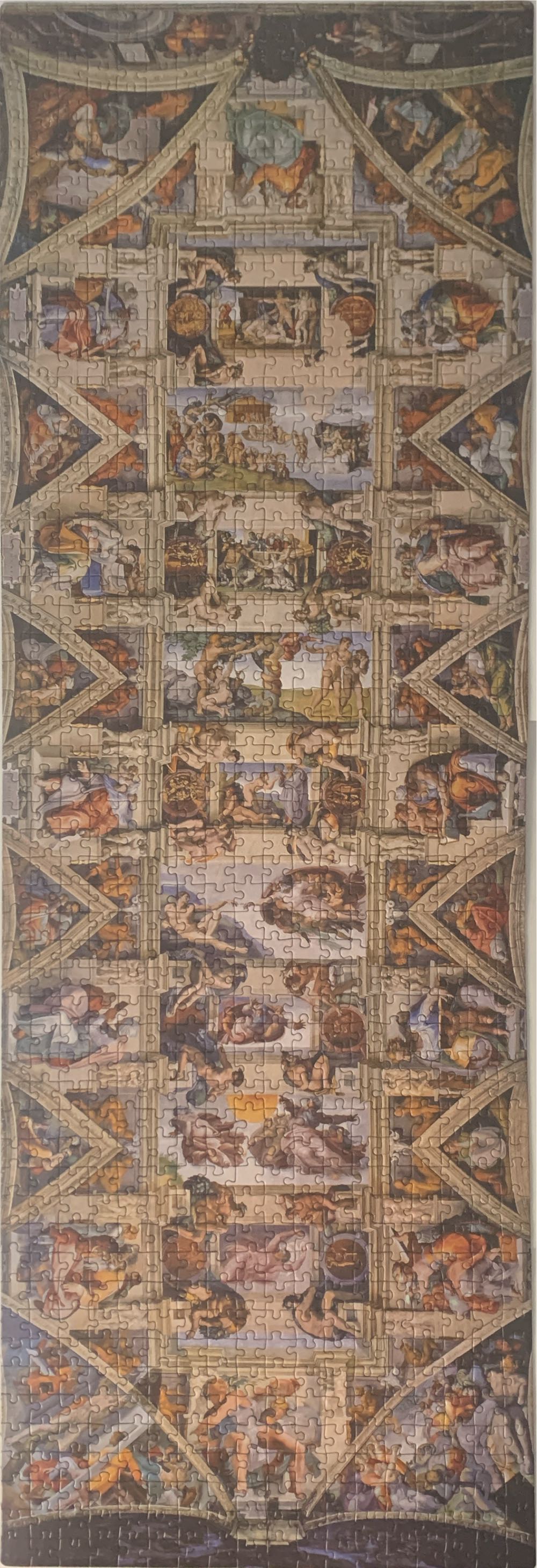 Sistine Chapel Ceiling Michelangelo - Clementoni 🇮🇹 puzzle collectible [Barcode 8005125394982] - Main Image 3