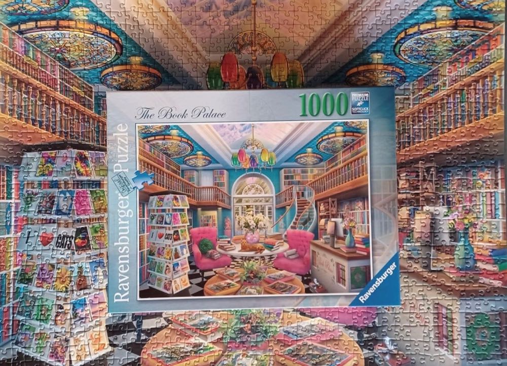 Book Palace, The - Ravensburger puzzle collectible [Barcode 4005556169597] - Main Image 4