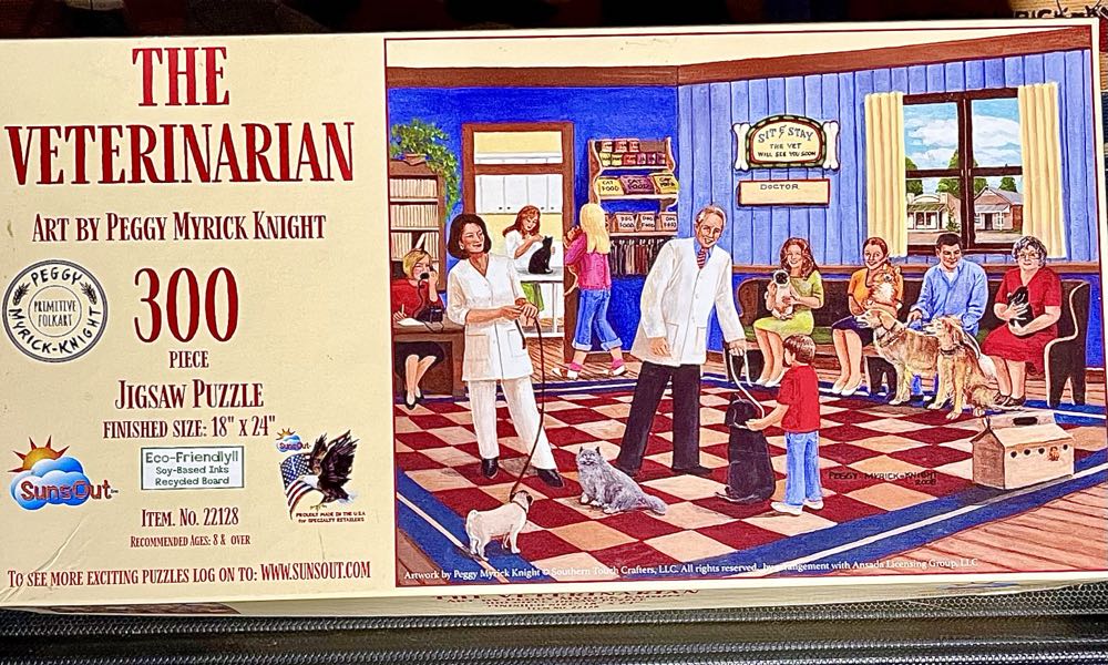 The Veterinarian - SunsOut 🇺🇸 puzzle collectible [Barcode 796780221284] - Main Image 3