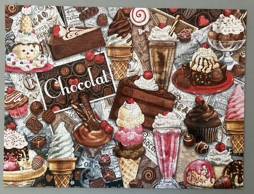 Chocolate puzzle - Cra-Z-Art (Puzzle Collector) puzzle collectible [Barcode 4895145428705] - Main Image 3