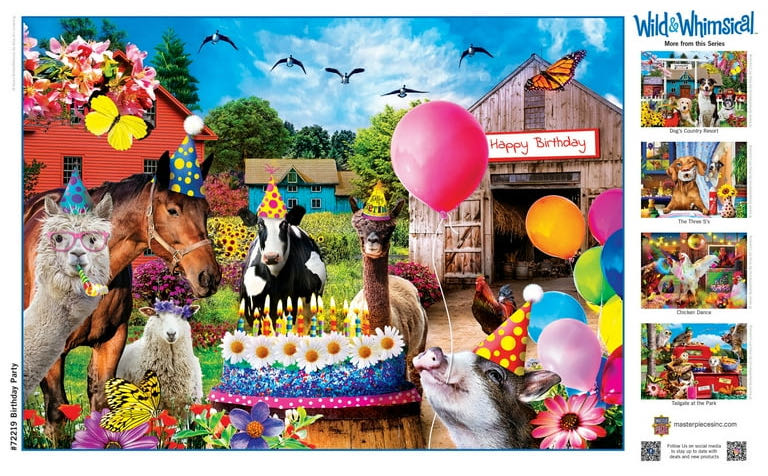Birthday Party (V) Tess - MasterPieces puzzle collectible [Barcode 705988722196] - Main Image 2