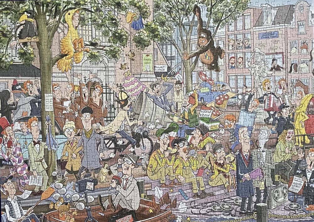 Andre Van Duin 75 Jaar - Jan van Haasteren Puzzels puzzle collectible - Main Image 3