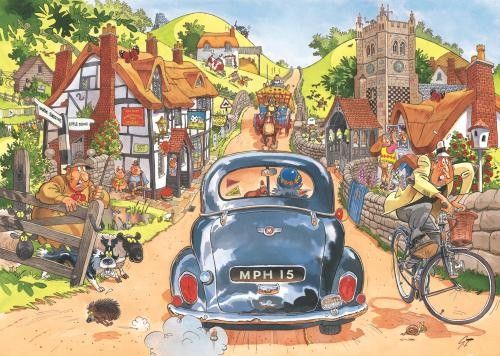 Wasgij Original “Zondagsrijders” - 17120 Jumbo puzzle collectible - Main Image 2