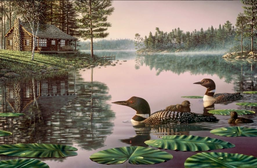 Northern Tranquility (V) For Sale - White Mountain puzzle collectible [Barcode 724819249176] - Main Image 2