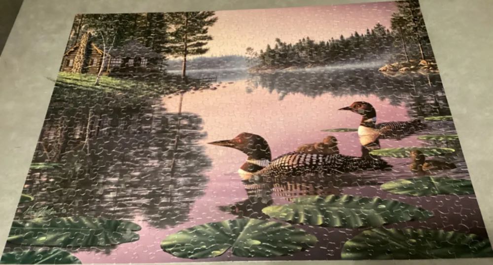 Northern Tranquility (V) For Sale - White Mountain puzzle collectible [Barcode 724819249176] - Main Image 3