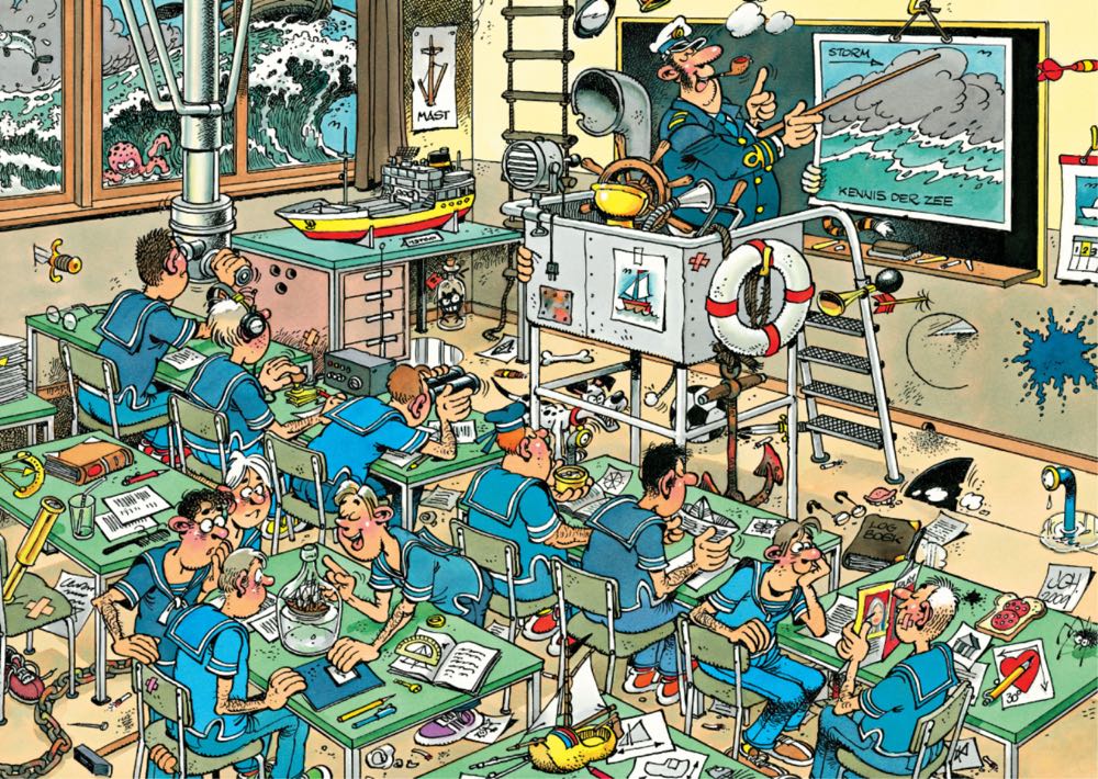 Navy Cadet Training - Jumbo puzzle collectible [Barcode 8710126174630] - Main Image 2