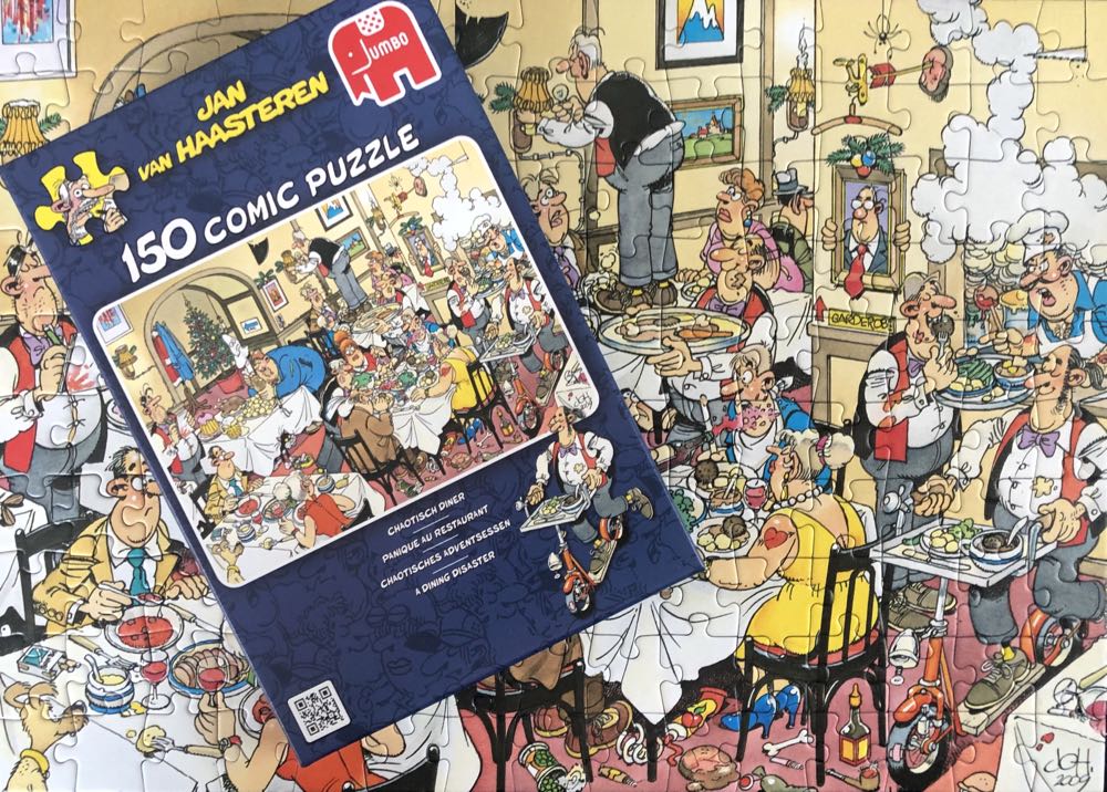 A Dining Disaster - Jumbo puzzle collectible [Barcode 8710126174647] - Main Image 4