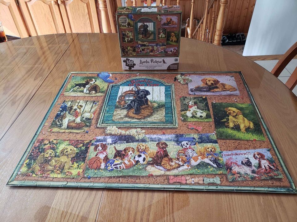 Sports Puppies Collage - Ki puzzle collectible [Barcode 773392222229] - Main Image 3