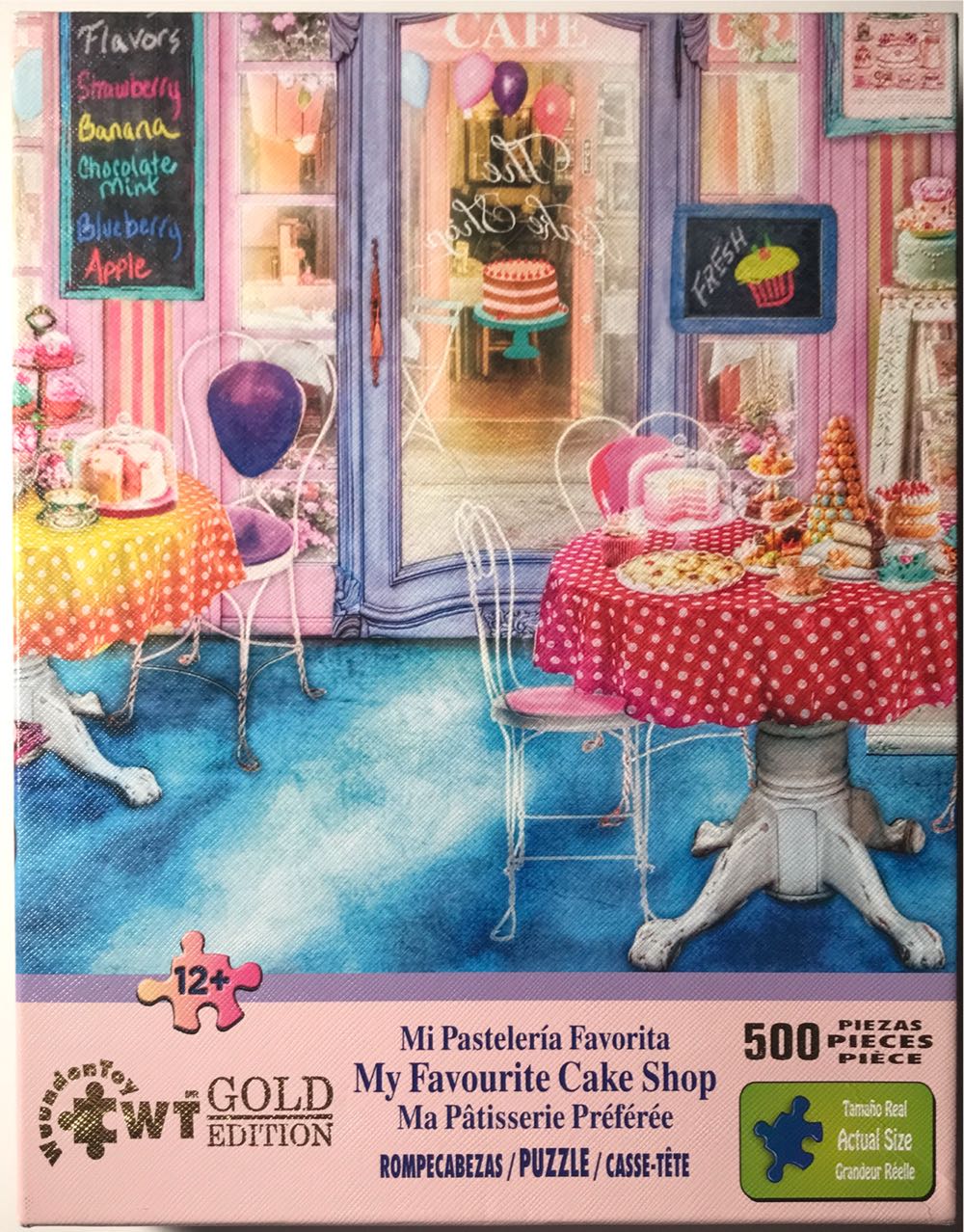 My Favourite Cake Shop - Wunden Toy Gold Edition puzzle collectible [Barcode 7506044566296] - Main Image 2