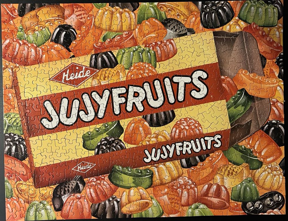 Stuck On Jujyfruits!-241, 8/24/22-SOLD - Springbok puzzle collectible - Main Image 2