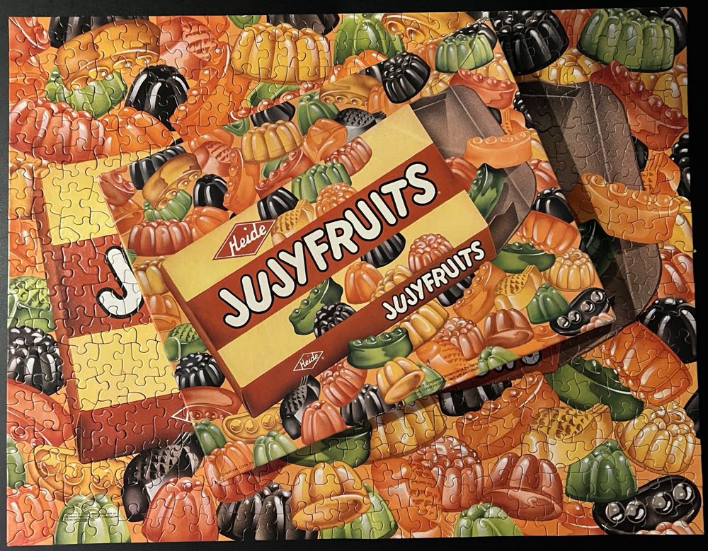 Stuck On Jujyfruits!-241, 8/24/22-SOLD - Springbok puzzle collectible - Main Image 4