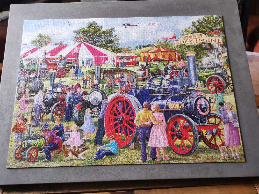 Steam Engine Rally - Falcon puzzle collectible [Barcode 8710126113899] - Main Image 3