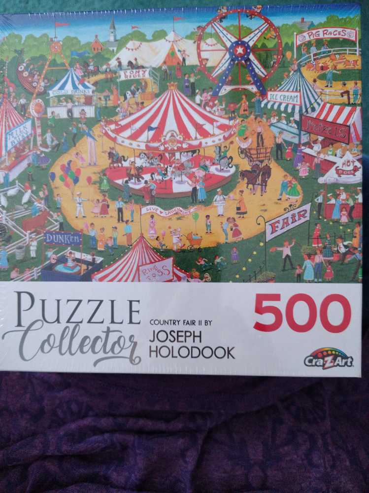 Country Fair II - Cra-Z-Art puzzle collectible [Barcode 4895145418980] - Main Image 2