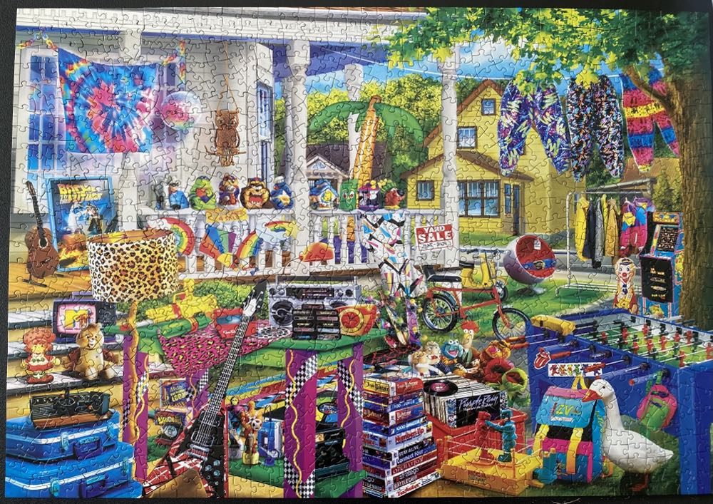 Flashback Yard Sales - MasterPieces puzzle collectible [Barcode 705988722486] - Main Image 2