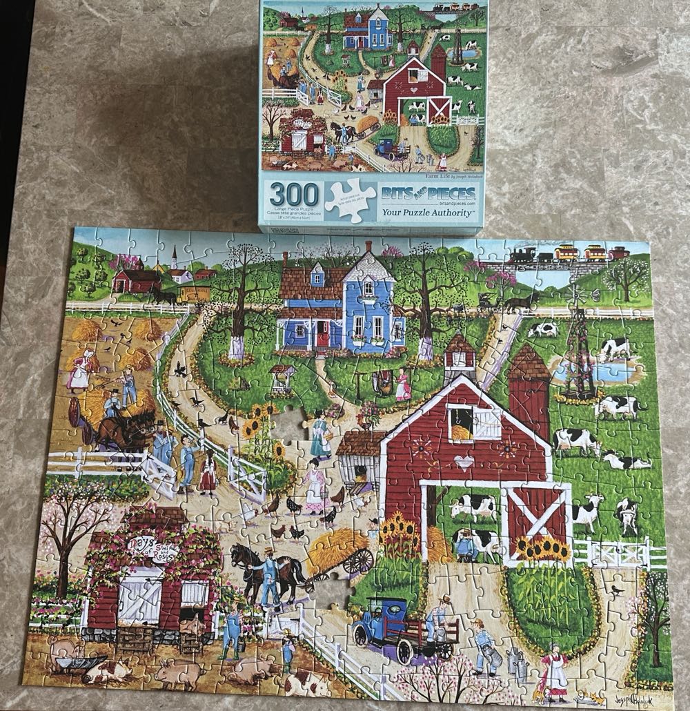 Farm Life- Susan  - Bits & Pieces puzzle collectible [Barcode 192949070494] - Main Image 2
