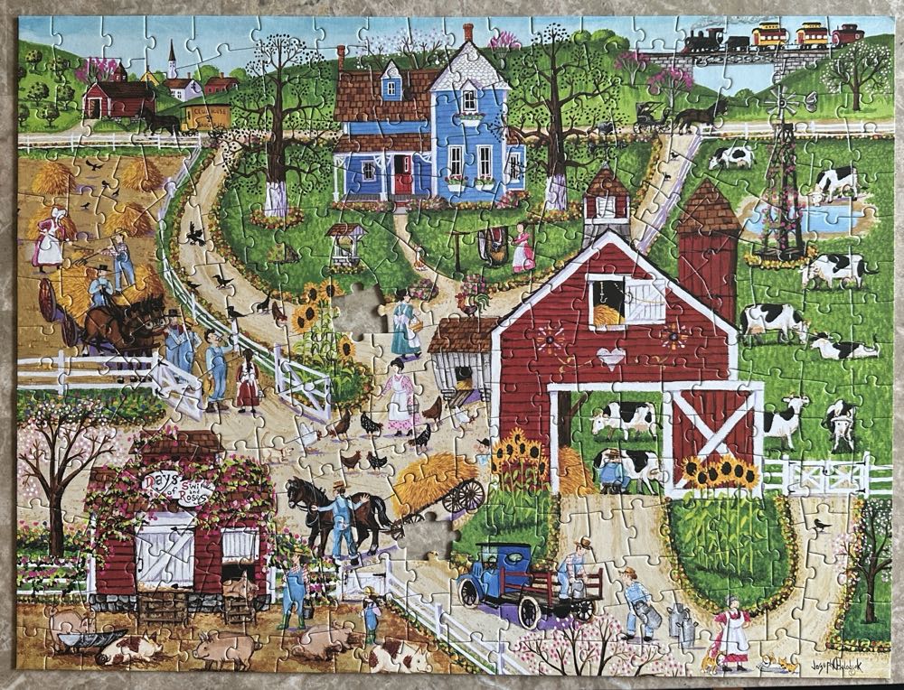 Farm Life- Susan  - Bits & Pieces puzzle collectible [Barcode 192949070494] - Main Image 3