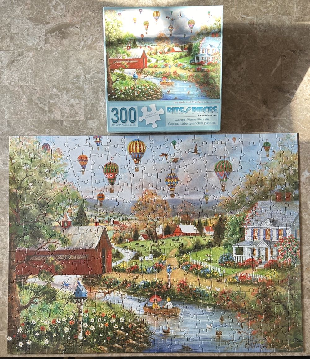 The Birds And The Bees - Bits & Pieces puzzle collectible [Barcode 192949047861] - Main Image 2