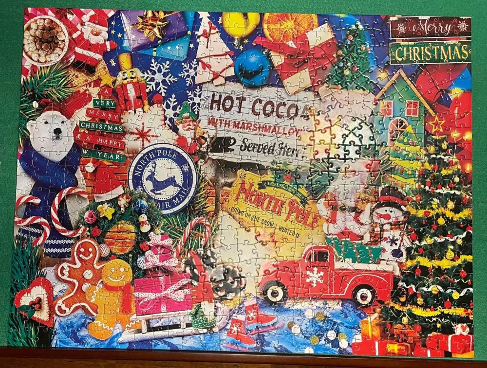 Greetings From The North Pole - MasterPieces puzzle collectible [Barcode 705988322860] - Main Image 3