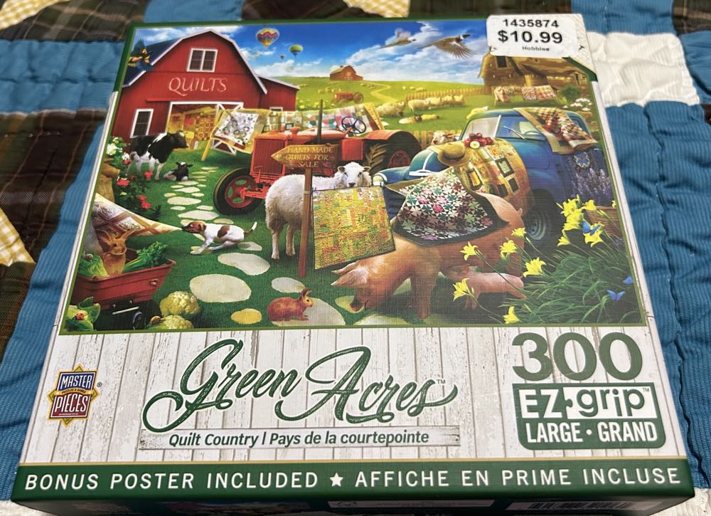 Quilt Country Teresa Lilly  - Master Pieces 🇺🇸 puzzle collectible [Barcode 705988321061] - Main Image 2