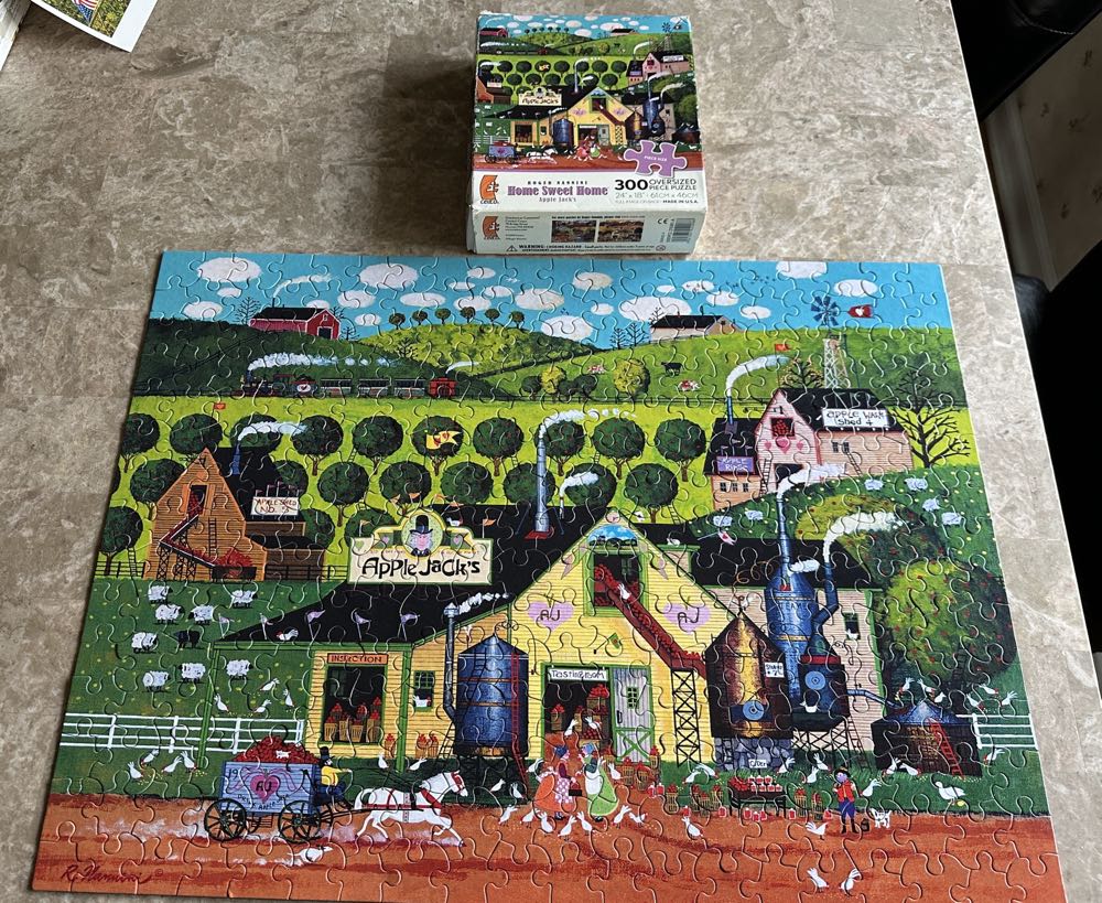 Apple Jack’s - Ceaco puzzle collectible [Barcode 021081022088] - Main Image 2