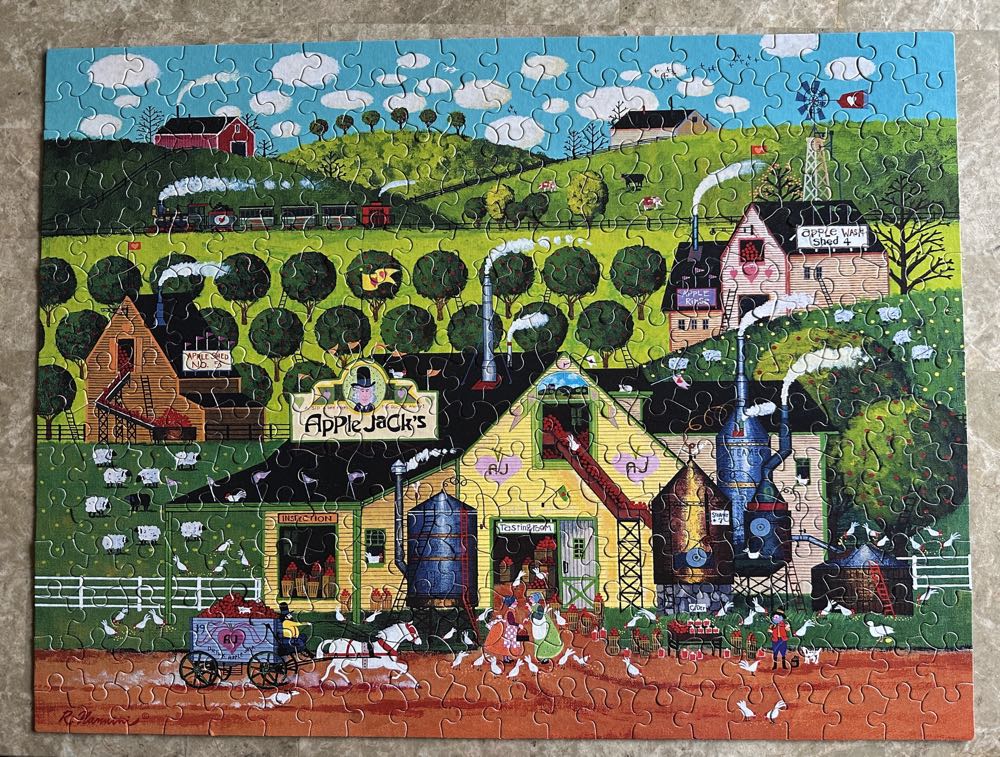 Apple Jack’s - Ceaco puzzle collectible [Barcode 021081022088] - Main Image 3