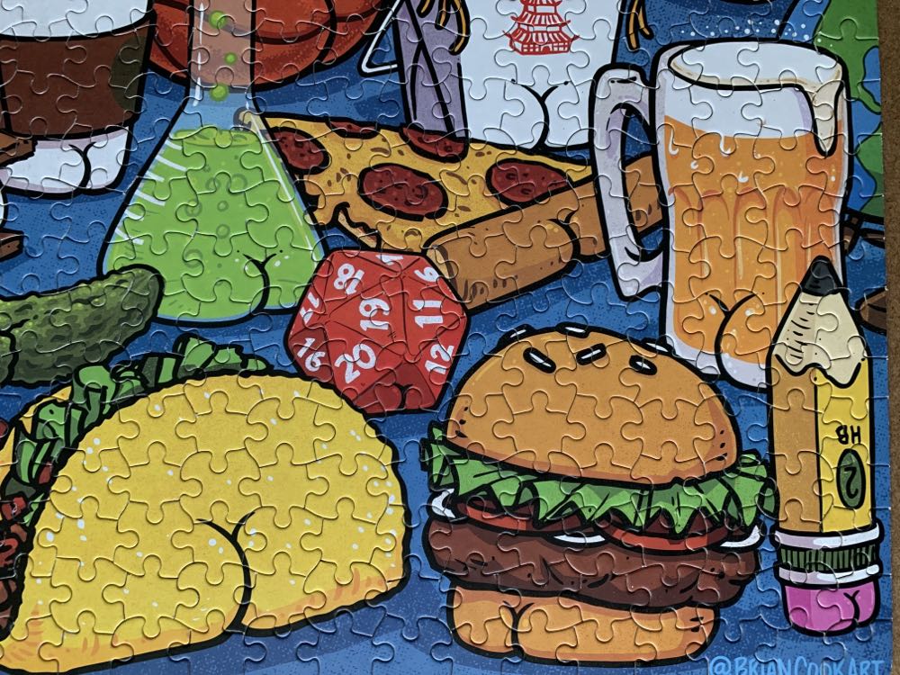 Butts On Things- NFT - Ceaco puzzle collectible [Barcode 021081241182] - Main Image 3