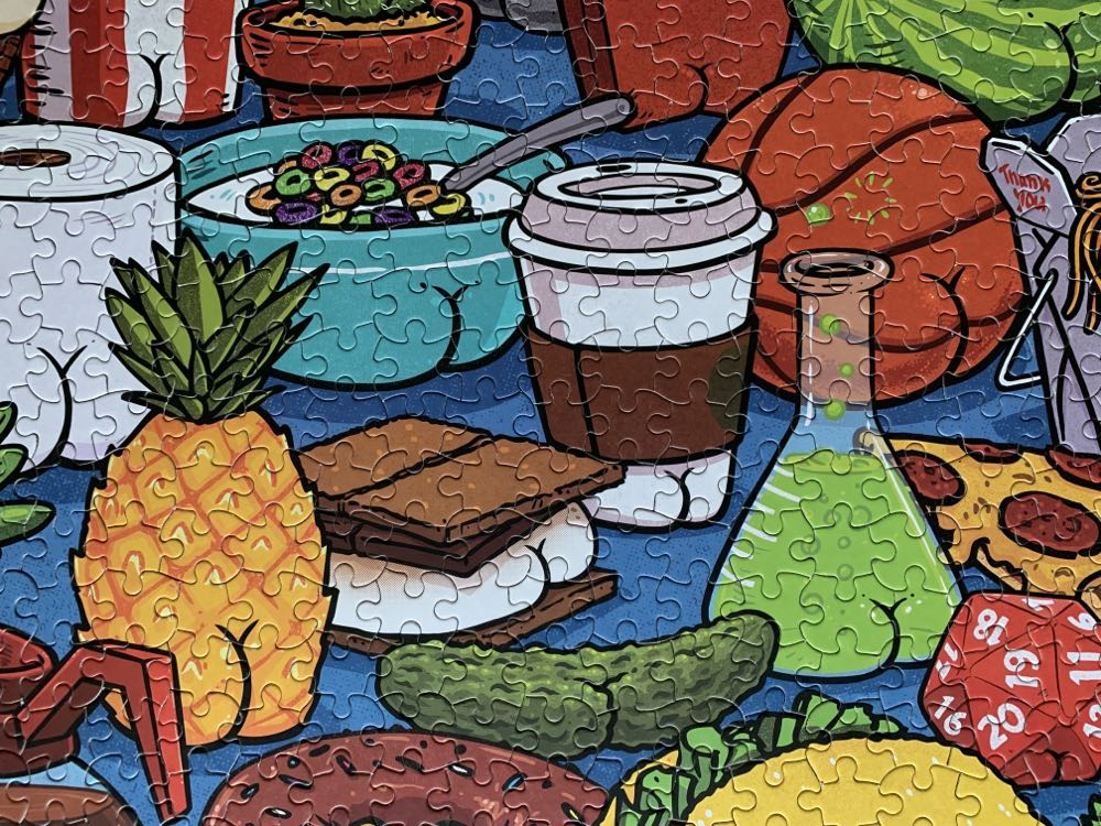 Butts On Things- NFT - Ceaco puzzle collectible [Barcode 021081241182] - Main Image 4