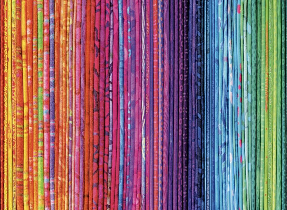 Vivid Collection : Colorful Folds 🔒 - Buffalo puzzle collectible [Barcode 079346122264] - Main Image 2