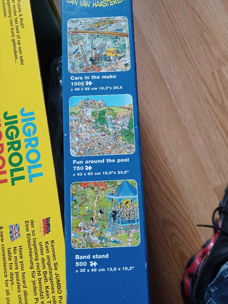 3x Puzzle 00368  puzzle collectible [Barcode 8710126003688] - Main Image 2