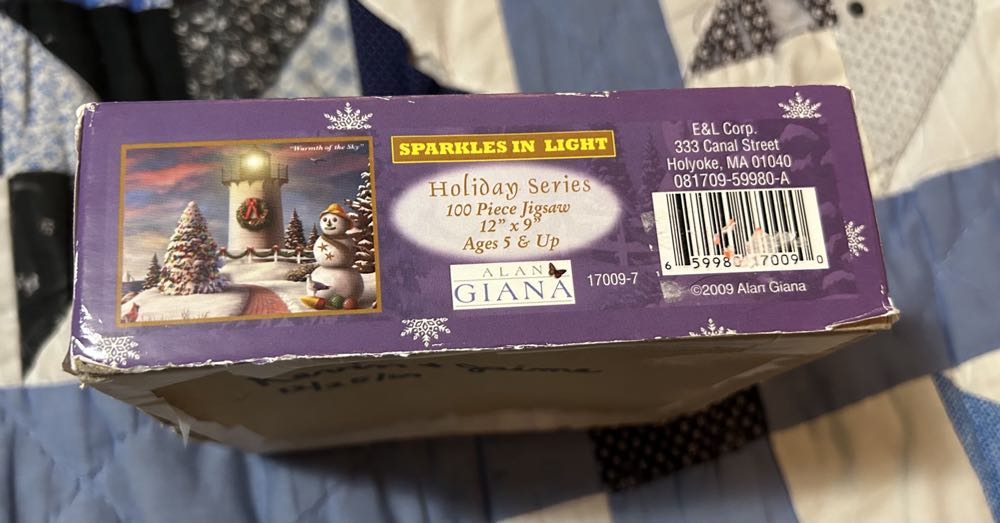 Sparkles In Light - E&L Corp puzzle collectible [Barcode 659980170090] - Main Image 2