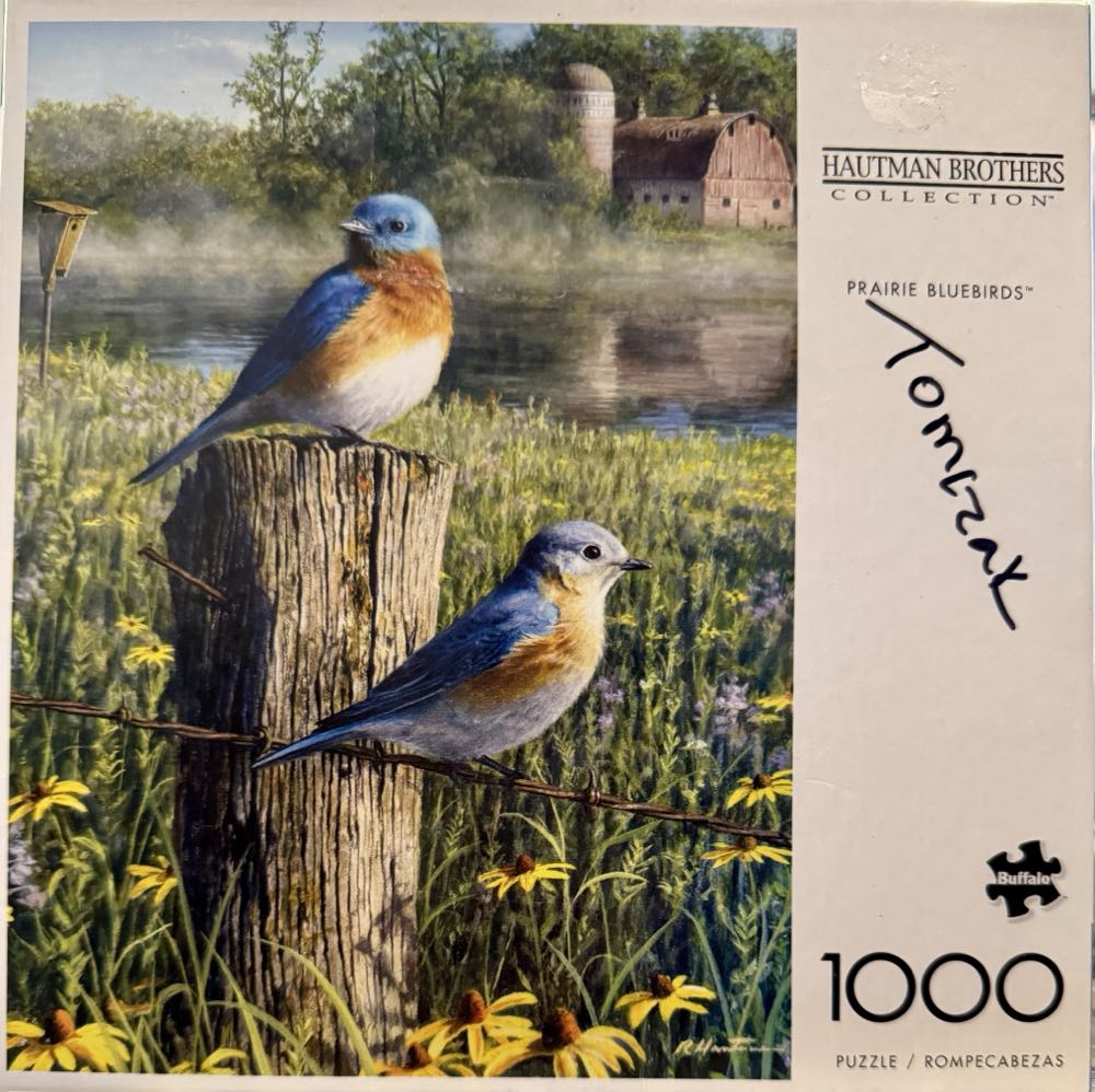 Prairie Bluebirds - Buffalo puzzle collectible [Barcode 079346131044] - Main Image 2