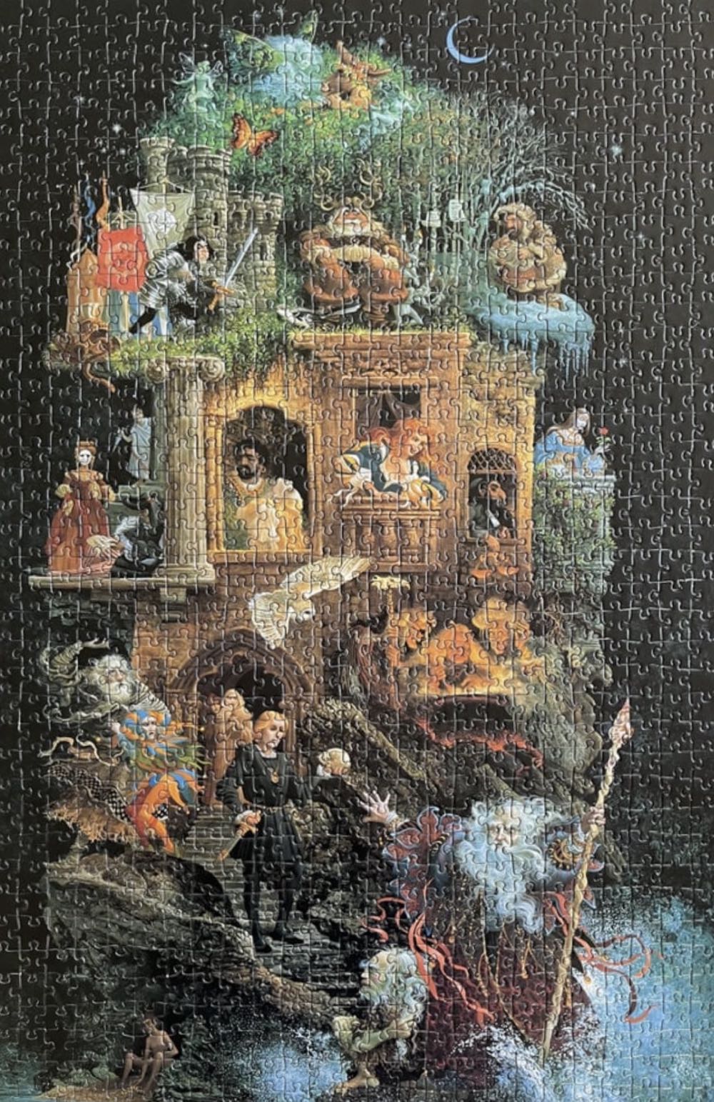 SOLD - The Shakespearean Poster - FX Schmid puzzle collectible [Barcode 099252900107] - Main Image 3