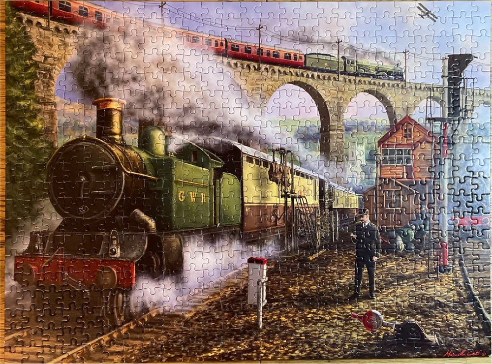 Mail By Rail - Falcon de luxe puzzle collectible [Barcode 8710126113318] - Main Image 2