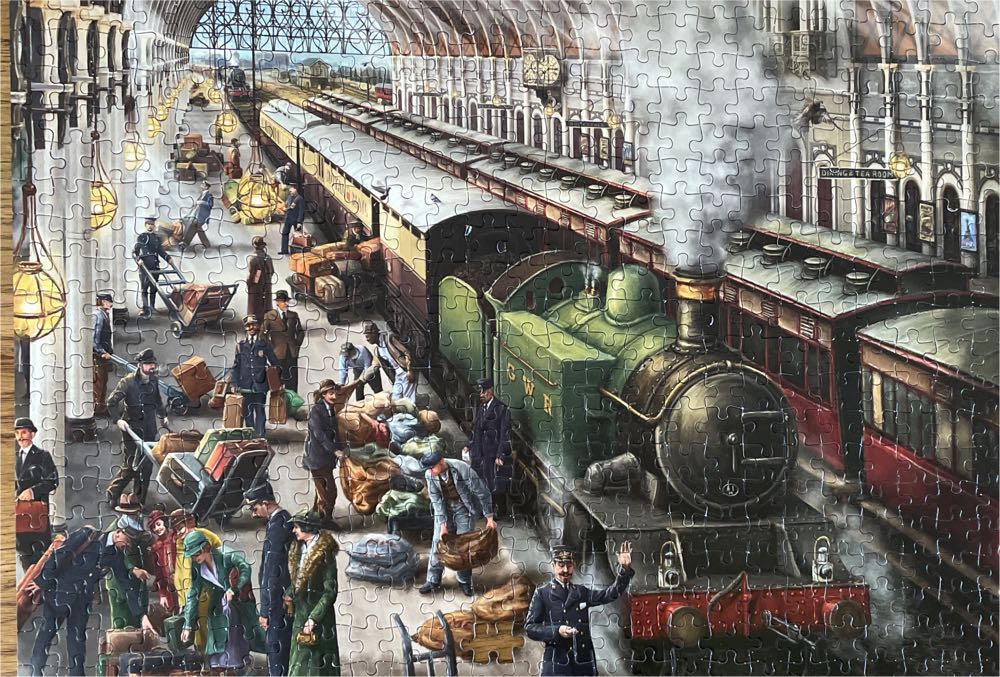 Mail By Rail - Falcon de luxe puzzle collectible [Barcode 8710126113318] - Main Image 3