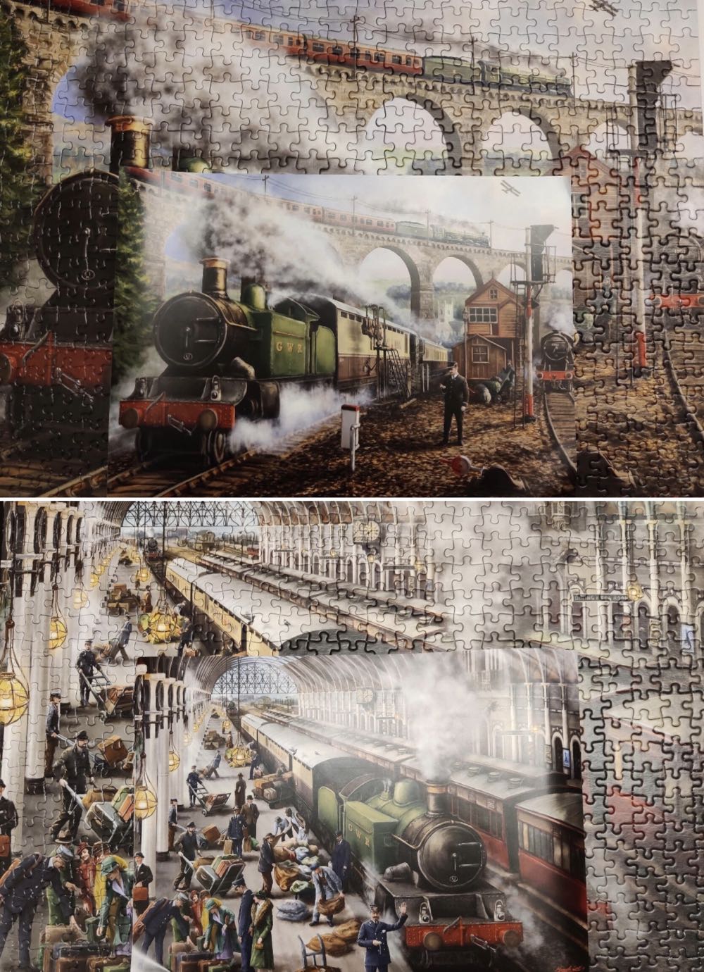 Mail By Rail - Falcon de luxe puzzle collectible [Barcode 8710126113318] - Main Image 4